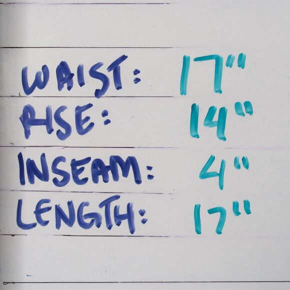 Wax Jean Shorts Size 2X Womens Light Blue Distressed Denim Mom Jeans Ripped Jean - Picture 3 of 6